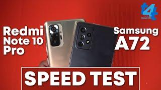 Xiaomi's Redmi Note 10 Pro vs Samsung Galaxy A72 Speed Test & Camera Comparisons | Shocking Results