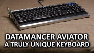 Datamancer Aviator Keyboard - A Truly Unique Typing Experience