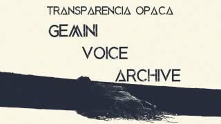 Gemini Voice Archive - Eliptica Excentrica (Deep Vision Mix)