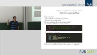 Sebastian Lekies - 25 Million Flows Later: Detection and Exploitation of DOM-based XSS ...