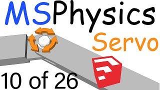 MSPhysics Plugin for SketchUp | Servo Joint | 10 of 26