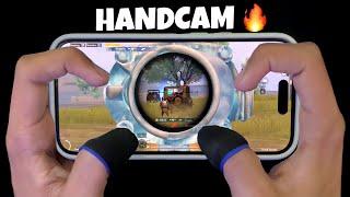 Are you using 120Fps? BEST 4finger HANDCAM iPhone 14 Pro ‼️ | Solo vs Squad - PUBG MOBILE