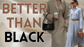 The 5 MOST ELEGANT Colors That REPLACE Black