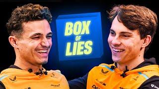 Lando Norris And Oscar Piastri Play Box Of Lies | Capital