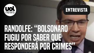 Randolfe: Bolsonaro fugiu para Disney e abandonou nação por saber que vai responder por crimes