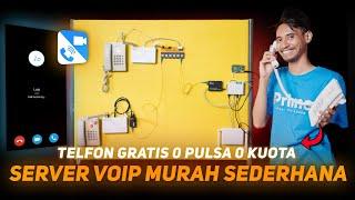 TELFON TANPA KUOTA TANPA PULSA  DENGAN SERVER VOIP FREE- PBX, PEMULA PASTI BISA !!