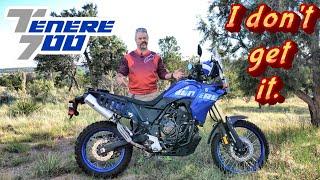 What is the deal with the Yamaha Tenere 700? I don't get this bike.