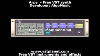 Arpy - Free VST synth - vstplanet.com