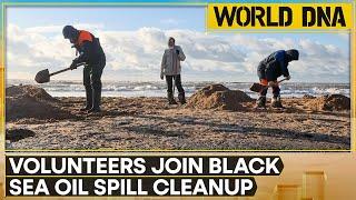 Russia Rushes To Clean Up Oil Spill Along Black Sea Coast | WION World DNA