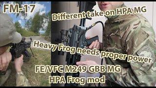 Frog Manual #17 - FE VFC M249 GBB MG HPA Frog mod