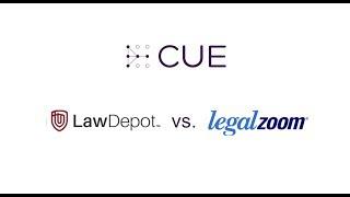 Comparison & Review  LawDepot Vs  Legal Zoom | CUE Insights