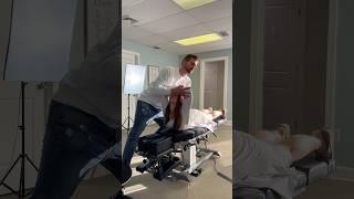 *LOUDEST* Shoulder POPS I've Ever Heard!  #shorts #chiropractic