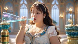 【Movie】Plus-size girl drinks magic potion, turns into a princess; magic fades after midnight!