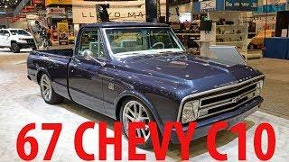 That are Real !!! This '67 Chevy C10 Is A Blue And Silver Centennial Celebration