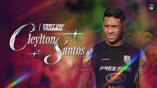 First Training Session: Welcome to Solo, Cleylton Santos! 