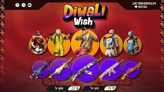 Diwali Wish Event Free Fire | Criminal Bundle Return Free Fire | Free Fire New Event | SaaD GaminG