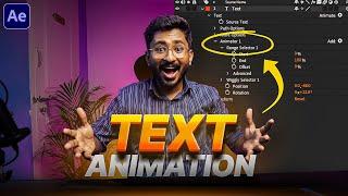 நீங்களே Text Animation Create பண்ண முடியும்! (After Effects Tutorial)