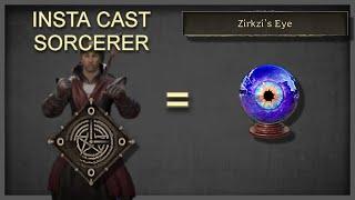 This sorcerer build got me a free Zirkzi's Eye