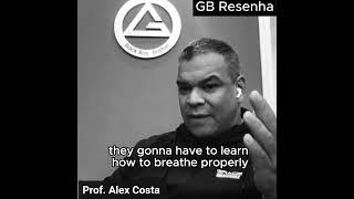 Resenha GB with Professor Alex Costa Short #jiujitsu #breath