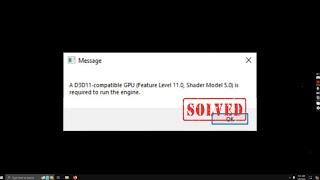 D3D11 Error - Quick Fix 