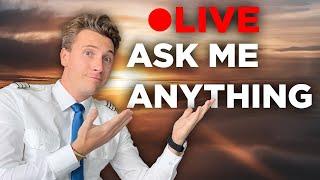 Ask an airline Pilot anything | LIVE Q&A