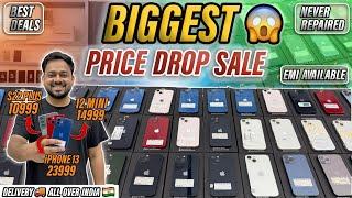 BIGGEST SALE EVER | Cheapest iPhone Market in Delhi | Second Hand Mobile | @sk_communications_ 