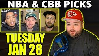 Tuesday Picks with Kyle Kirms | NBA CBB January 28th