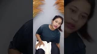 olshop nya cantik pakai legging transparan dan tembem bangat liat nya