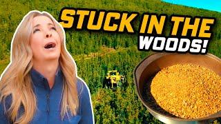 Buried in the Woods: Epic Yukon Gold Rescue! Machines, Mud and a Pan Full of Gold!