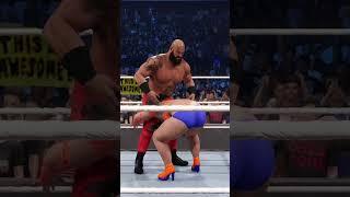 Braun Strowman vs Female Wrestler Raw Highlights #wwe2k24