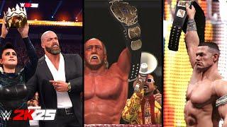 WWE 2K25: All Showcase Mode Alternative Endings