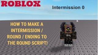 ROBLOX Studio - How to make a Round script! [READ DESC]