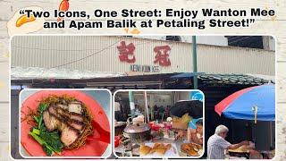 “A Taste of Tradition: Wonton Mee & Pancake at Chinatown KL.”@eatwalksleep