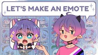 How to make a Chibi Vtuber Emote Tutorial