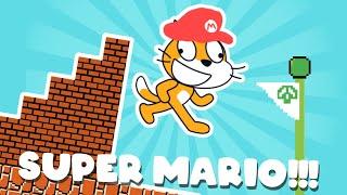 I made SUPER MARIO in SCRATCH