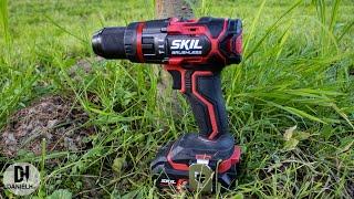 SKIL 3070 AA 'Brushless' cordless hammer drill unboxing and test