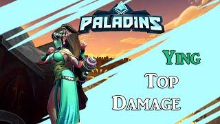 Геймплей Инь - Пробую играть на урон и с микрофоном! :) | Paladins