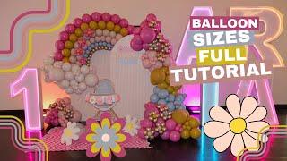 Perfect Balloon Size | Groovy Balloon Garland Tutorial | How to | DIY