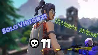Solo Victory! | Solo Gameplay | Fortnite