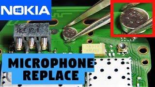 Microphone replace Nokia 101, 105, 130, 1280, 1616, 1661