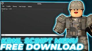 KRNL Cheat Menu [NEW 2024] | Roblox KRNL Executor [UPDATED] | KRNL Script Free [Best Version]