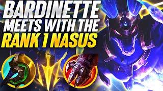 Bardinette Roaming Bard Top Meets Rank 1 Nasus .... | Carnarius | League of Legends