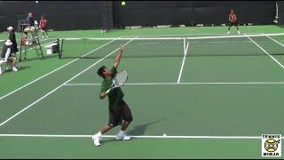 #4 Robert Farah (USC) vs. #89 Dennis Lajola (Hawaii) HIGHLIGHTS - D1 College Tennis 2009