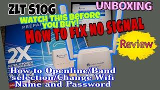 GLOBE AT HOME PREPAID WIFI/HOW TO FIX NO SIGNAL/BAND SELECTION/CHANGE NAME &PASSWORD/OPENLINE