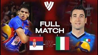 Bronze Match  - Serbia vs. Italy | Historic Full Match | 2010 Volleyball World Championships