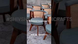 Restaurant Cane Dining Chair's #Furniture #shivshakti #shiv