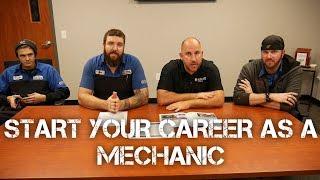 STARTING YOUR MECHANIC CAREER