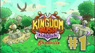 Kingdom Rush Origins Прохождение игры #1: Эльфы на тропе войны