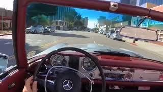 Mercedes Benz Pagoda 280SL test drive