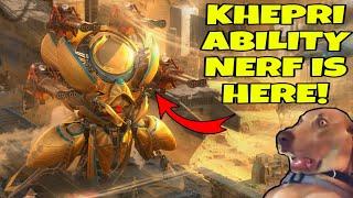 KHEPRI ABILITY NERFED?  In War Robots!